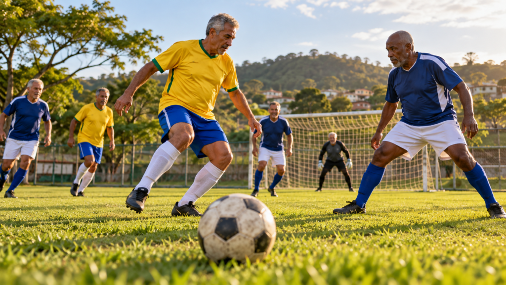 Imagem ilustrativa de futebol veterano